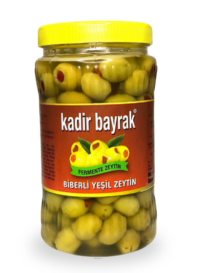 Biber Dolgulu Zeytin 1 Kg NET